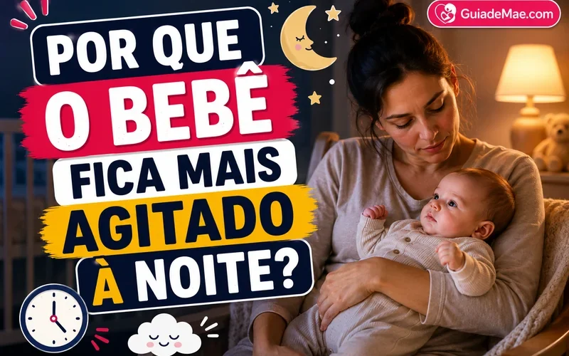 Por Que o Bebê Fica Mais Agitado à Noite?