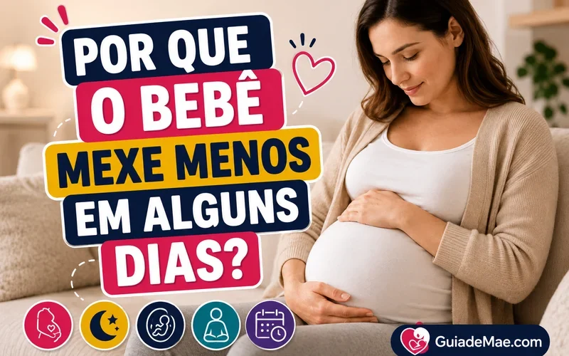 Por Que o Bebê Mexe Menos em Alguns Dias?