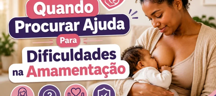 Quando Procurar Ajuda Para Dificuldades na Amamentação