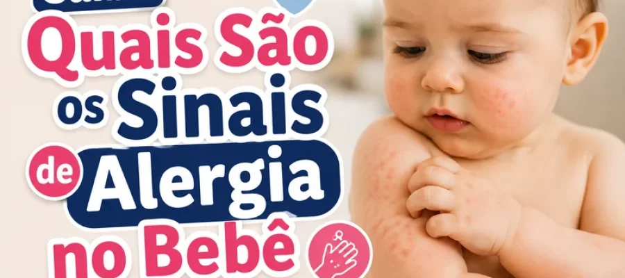 Saiba Quais São os Sinais de Alergia no Bebê