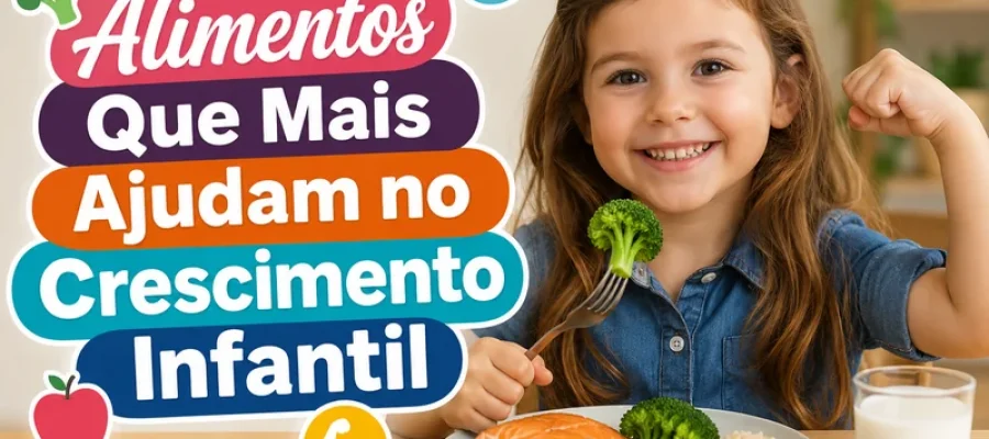 Alimentos Que Mais Ajudam no Crescimento Infantil