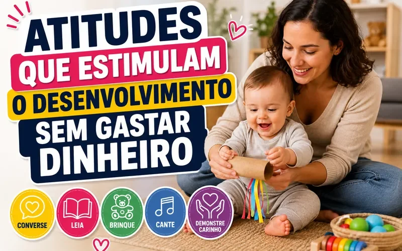 Atitudes Que Estimulam o Desenvolvimento Sem Gastar Dinheiro
