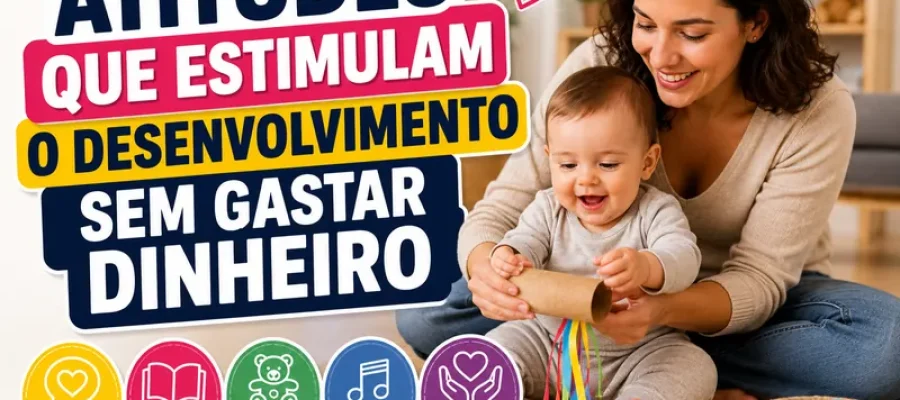 Atitudes Que Estimulam o Desenvolvimento Sem Gastar Dinheiro