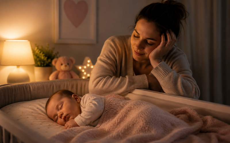 Como Fazer o Bebê Dormir Melhor Sem Transformar a Noite em um Desespero