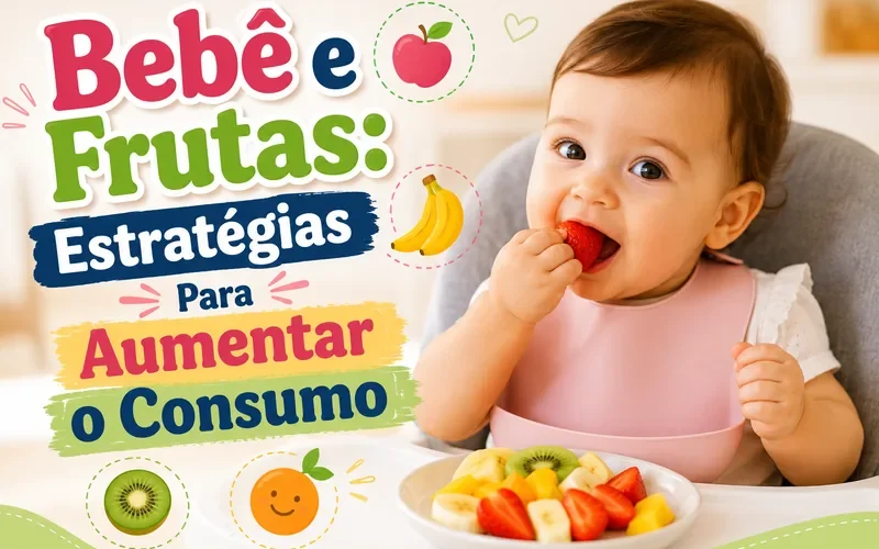 Bebê e Frutas: Estratégias Para Aumentar o Consumo