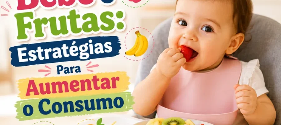 Bebê e Frutas: Estratégias Para Aumentar o Consumo
