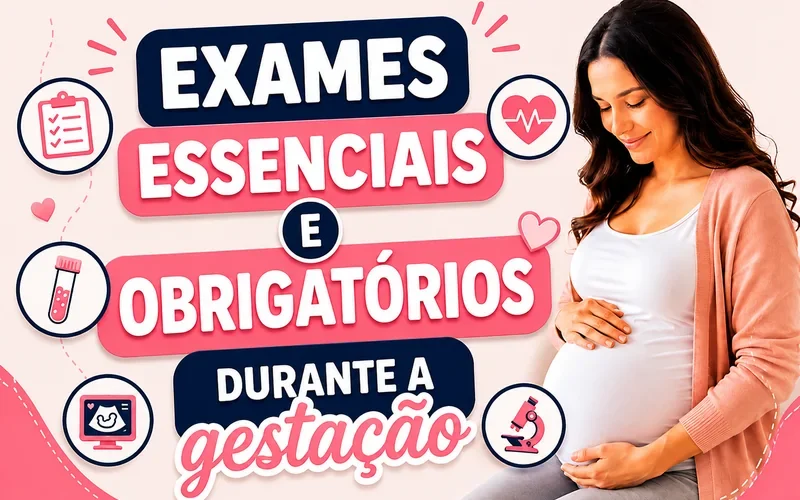 exames da gestação