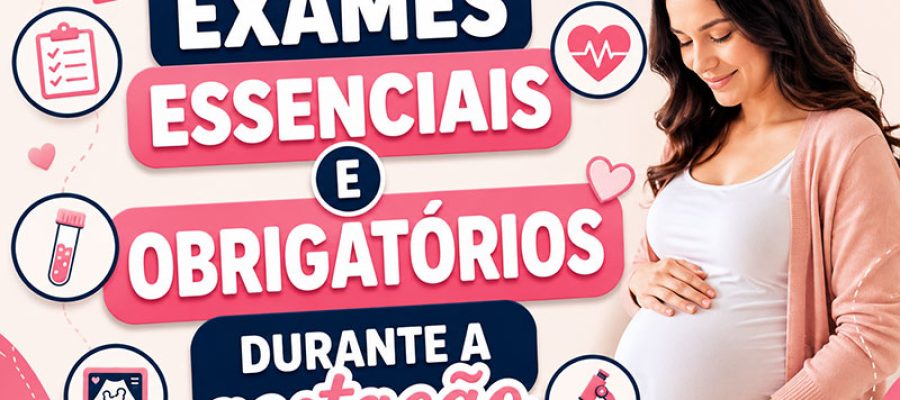 Exames Essenciais e Obrigatórios Durante a Gestação