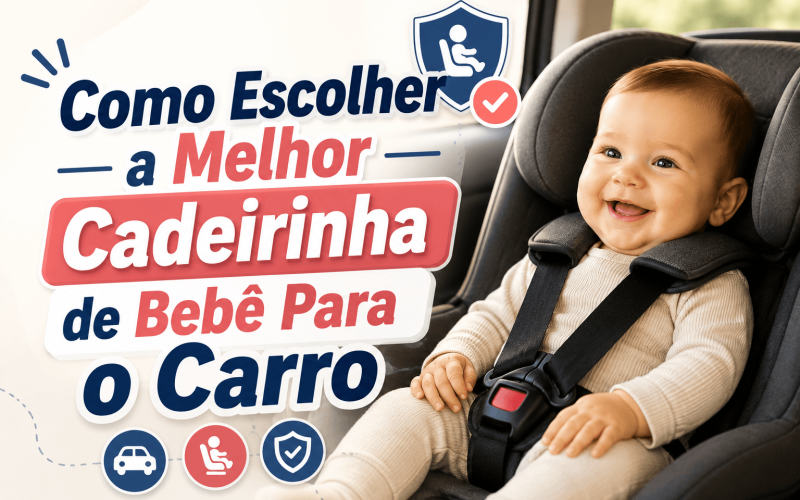 Como Escolher a Melhor Cadeirinha de Bebê Para o Carro