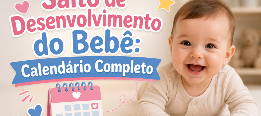 Salto de Desenvolvimento do Bebê: Calendário Completo