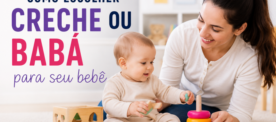 Como Escolher Creche ou Babá Para Seu Bebê Com Segurança