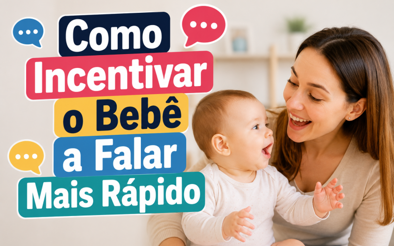 Como Incentivar o Bebê a Falar Mais Rápido