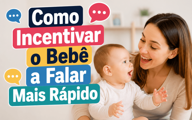Como Incentivar o Bebê a Falar Mais Rápido