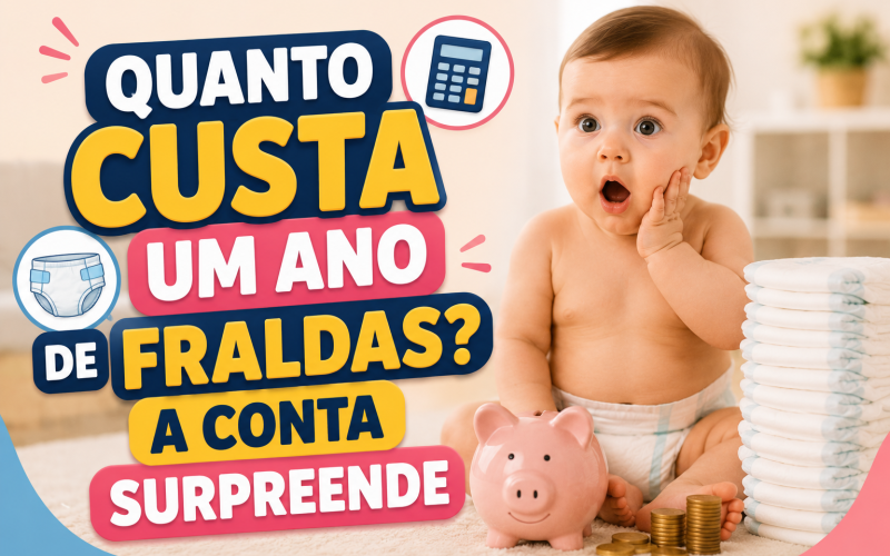 Quanto Custa um Ano de Fraldas? A Conta Surpreende