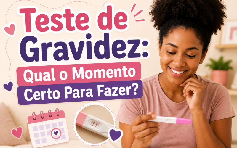 Teste de Gravidez: Qual o Momento Certo Para Fazer?
