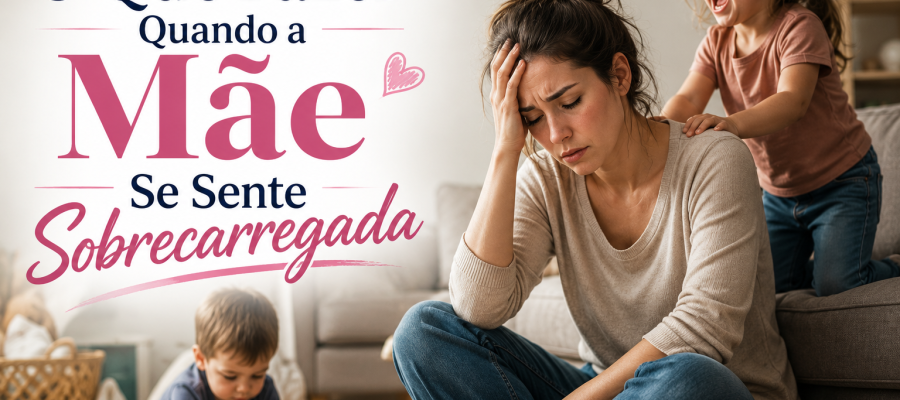 O Que Fazer Quando a Mãe Se Sente Sobrecarregada