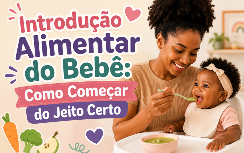 Introdução Alimentar do Bebê: Como Começar do Jeito Certo