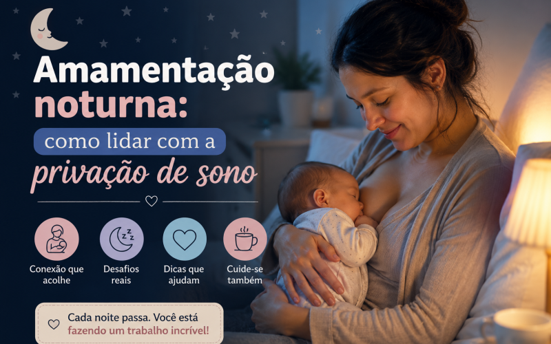 Amamentação Noturna: Como Lidar com a Privação de Sono