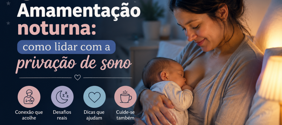 Amamentação Noturna: Como Lidar com a Privação de Sono