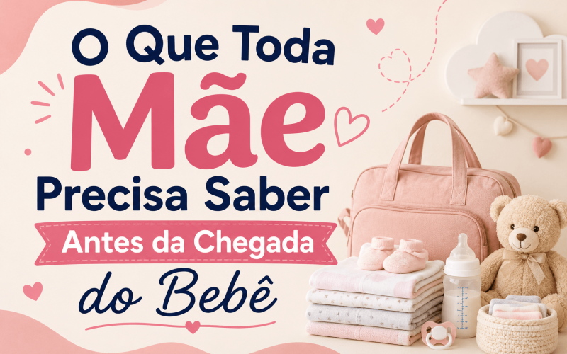 O Que Toda Mãe Precisa Saber Antes da Chegada do Bebê