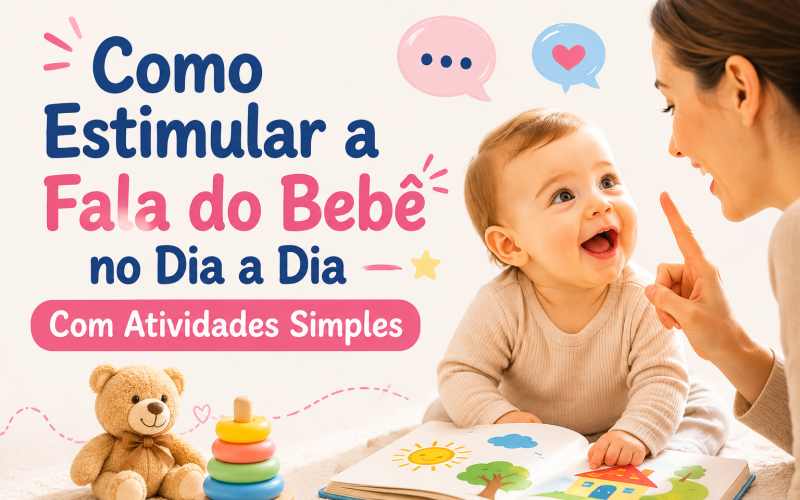 Como Estimular a Fala do Bebê Com Atividades Simples
