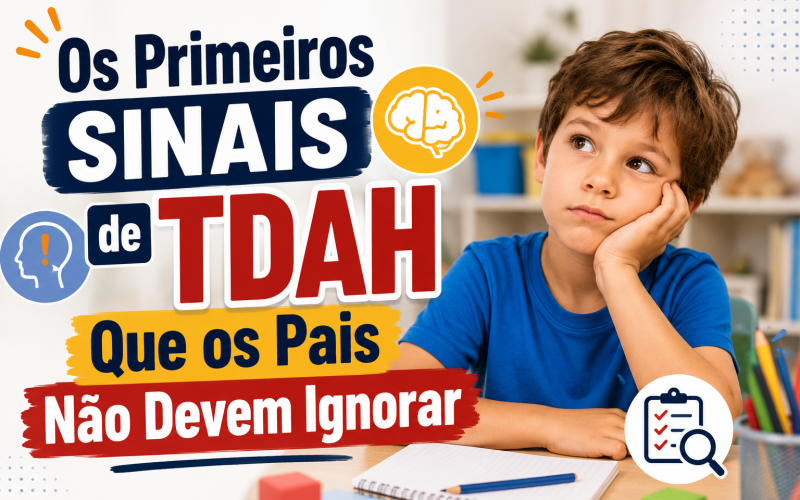Os Primeiros Sinais de TDAH Que os Pais Não Devem Ignorar