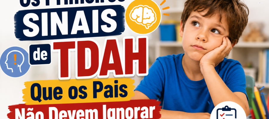 Os Primeiros Sinais de TDAH Que os Pais Não Devem Ignorar