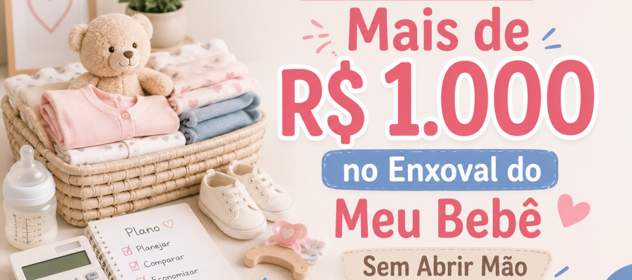 Como Economizei R$ 1.000 no Enxoval Completo do Meu Bebê