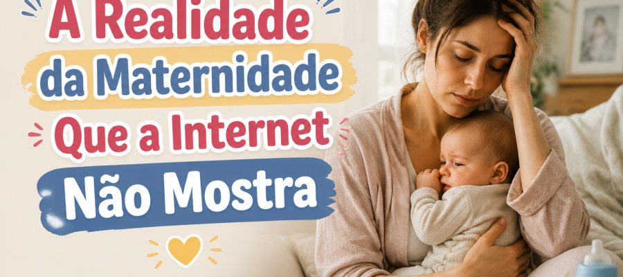 A Realidade da Maternidade Que a Internet Não Mostra