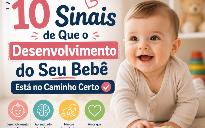 10 Sinais de Que o Desenvolvimento do Seu Bebê Está no Caminho Certo