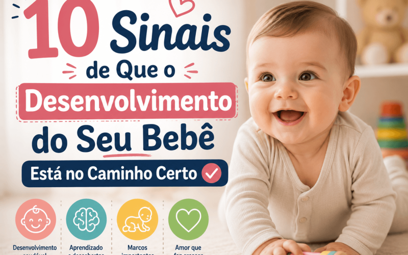 10 Sinais de Que o Desenvolvimento do Seu Bebê Está no Caminho Certo