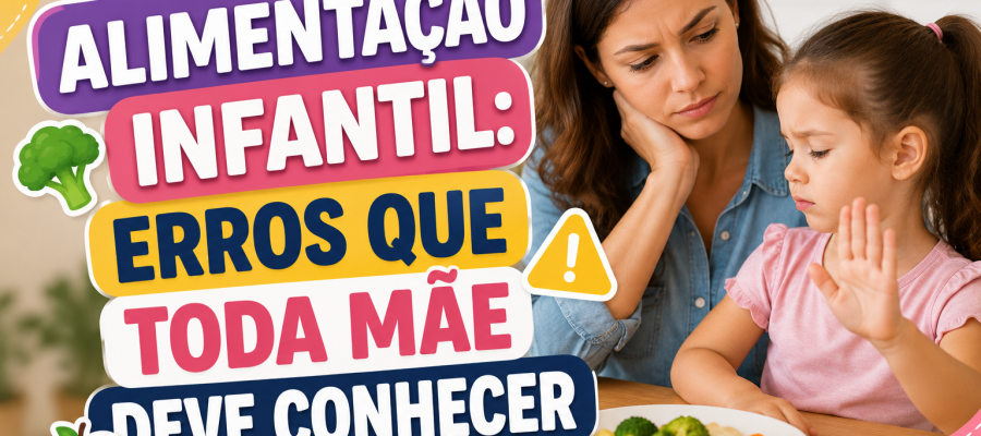 Alimentação Infantil: Erros Que Toda Mãe Deve Conhecer