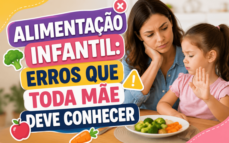 Alimentação Infantil: Erros Que Toda Mãe Deve Conhecer