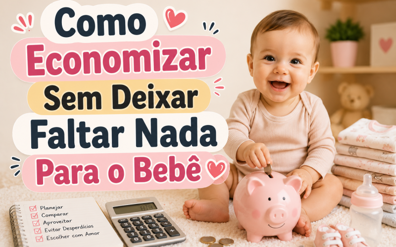 Como Economizar Sem Deixar Faltar Nada Para o Bebê