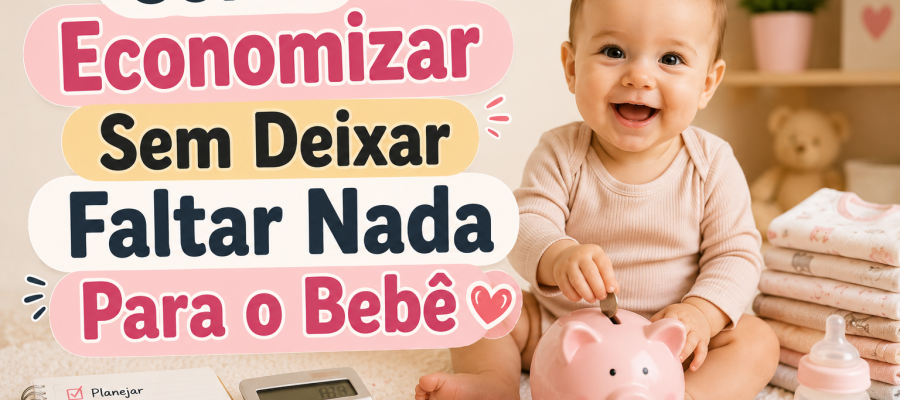 Como Economizar Sem Deixar Faltar Nada Para o Bebê