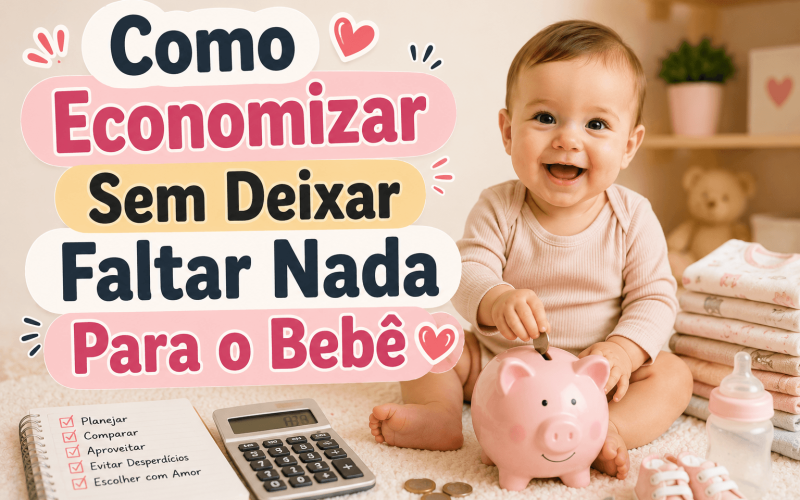 Como Economizar Sem Deixar Faltar Nada Para o Bebê