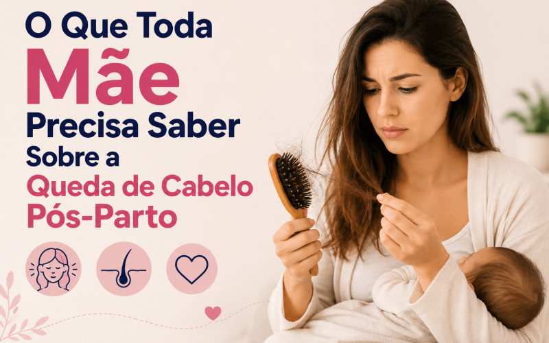 Queda de Cabelo Pós-Parto: O Que É Normal?