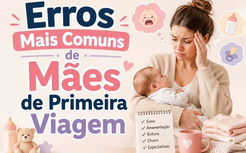 Erros Mais Comuns de Mães de Primeira Viagem