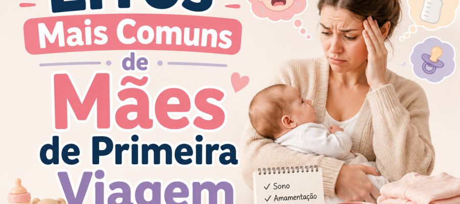 Erros Mais Comuns de Mães de Primeira Viagem