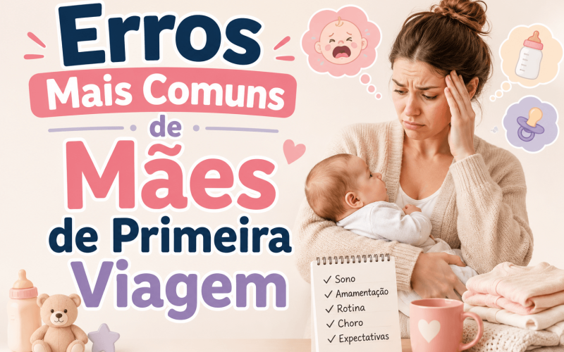 Erros Mais Comuns de Mães de Primeira Viagem