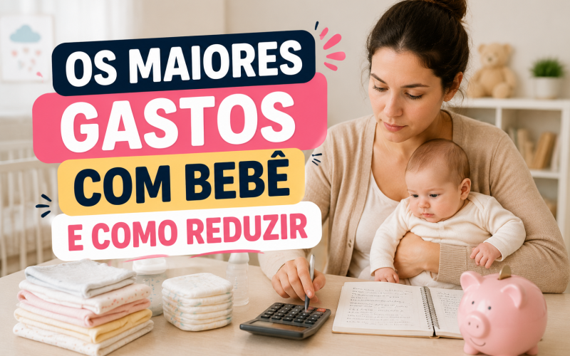 Os Maiores Gastos Com Bebê e Como Reduzir