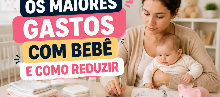Os Maiores Gastos Com Bebê e Como Reduzir