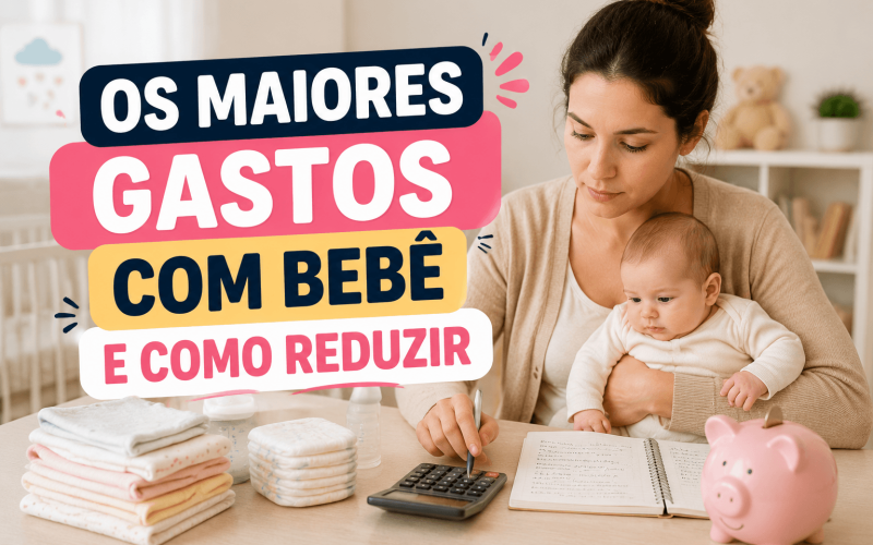 Os Maiores Gastos Com Bebê e Como Reduzir