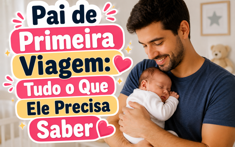 Pai de Primeira Viagem: Tudo o Que Ele Precisa Saber
