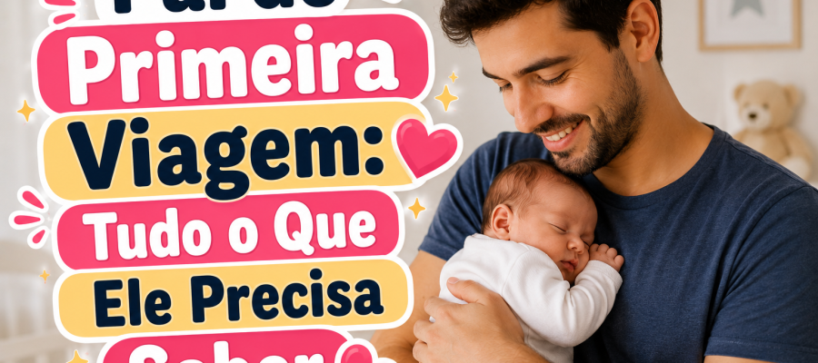 Pai de Primeira Viagem: Tudo o Que Ele Precisa Saber