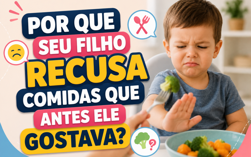 Por Que Seu Filho Recusa Comidas Que Antes Ele Gostava?