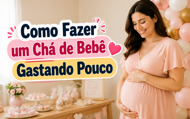 Como Fazer um Chá de Bebê Gastando Pouco