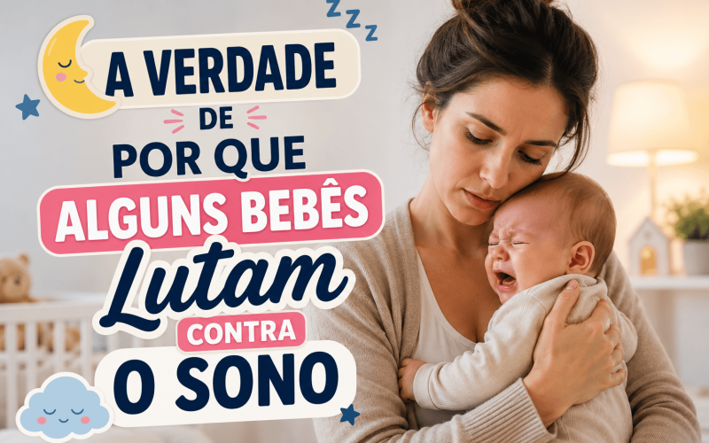 A Verdade de Por Que Alguns Bebês Lutam Contra o Sono