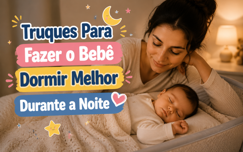 Truques Para Fazer o Bebê Dormir Melhor à Noite