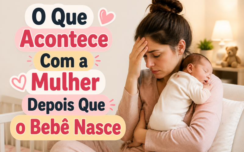 O Que Acontece Com a Mulher Depois Que o Bebê Nasce